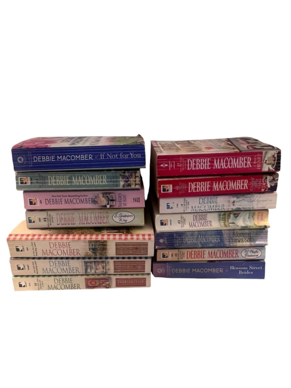 Debbie Macomber Books ~ Lot Of 14 Paperbacks Contemporary Texas, Orchard & more